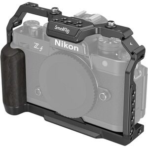 SmallRig 4261 Nikon Z f‎ Camera Cage with Wood Grip and Arca Quick Release Plate